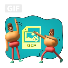 Gif-анимация - КИБЕРшкола программирования для детей, компьютерные курсы для школьников, начинающих и подростков - KIBERone г. Азов