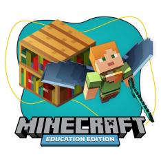 Minecraft Education - КИБЕРшкола программирования для детей, компьютерные курсы для школьников, начинающих и подростков - KIBERone г. Азов