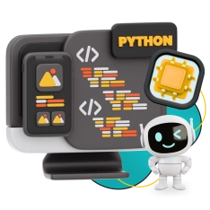 Мой первый сайт с мозгами: Python + AI - КИБЕРшкола программирования для детей, компьютерные курсы для школьников, начинающих и подростков - KIBERone г. Азов
