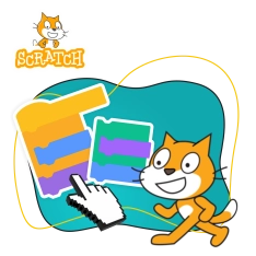 Scratch. Продвинутый уровень – создаём игры, как маленькие разработчики! - КИБЕРшкола программирования для детей, компьютерные курсы для школьников, начинающих и подростков - KIBERone г. Азов