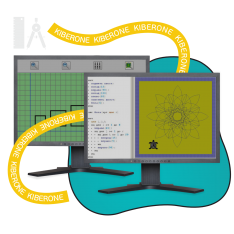 Исполнители чертежник и черепашка - КИБЕРшкола программирования для детей, компьютерные курсы для школьников, начинающих и подростков - KIBERone г. Азов