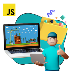 Программирование на JavaScript. Учимся создавать игры! - КИБЕРшкола программирования для детей, компьютерные курсы для школьников, начинающих и подростков - KIBERone г. Азов