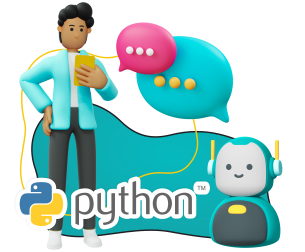 Умный чат-бот на Python - Школа программирования для детей, компьютерные курсы для школьников, начинающих и подростков - KIBERone г. Азов
