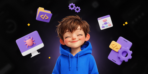 Идеальный сайт с нуля: код, дизайн и AI-помощник - КИБЕРшкола программирования для детей, компьютерные курсы для школьников, начинающих и подростков - KIBERone г. Азов