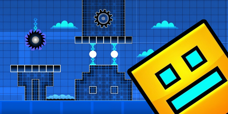 Свой Geometry Dash: создаём игру из детства родителей - КИБЕРшкола программирования для детей, компьютерные курсы для школьников, начинающих и подростков - KIBERone г. Азов